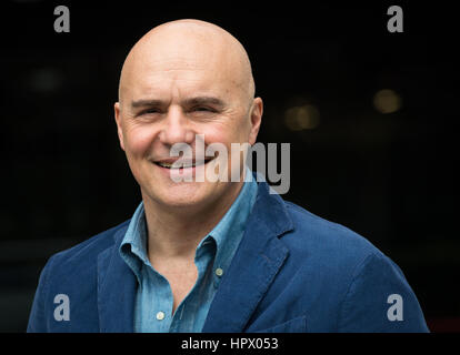 Rom, Italien. 24. Februar 2017. Luca Zingaretti besucht den Fototermin der italienischen Fiktion "Il Commissario Montalbano" Credit: Andrea Bracaglia/Pacific Press/Alamy Live News Stockfoto