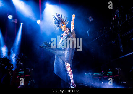 Grace Jones Live Beim Festival No6 In Portmeirion Wales September 2015 Stockfoto