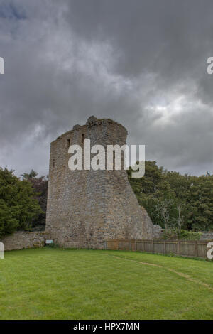 Drumin Castle ist ein zerstörten Turmhaus in der Nähe von Glenlivet, Moray, Schottland. Stockfoto