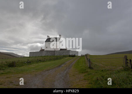 Corgarff Castle in Aberdeenshire, Schottland. Stockfoto