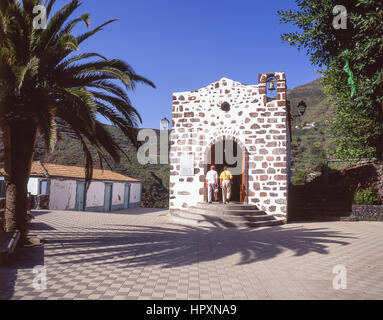 18. Jahrhundert Kirche der Unbefleckten Empfängnis, Masca, The Teno, Teneriffa, Kanarische Inseln, Spanien Stockfoto