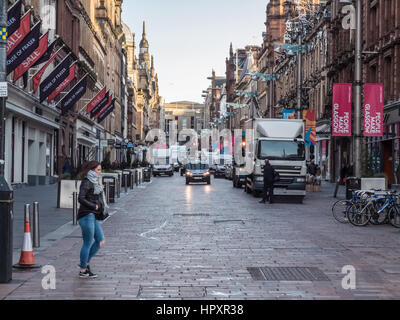 Buchanan Street Glasgow Stockfoto