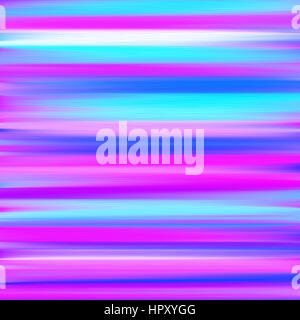 gemischte Streifen Dicke Farbe in den Farben Türkis, Pink, blau und lila Stockfoto