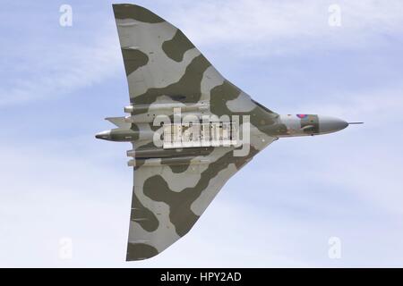 Avro Vulcan Bomber XH558 Stockfoto