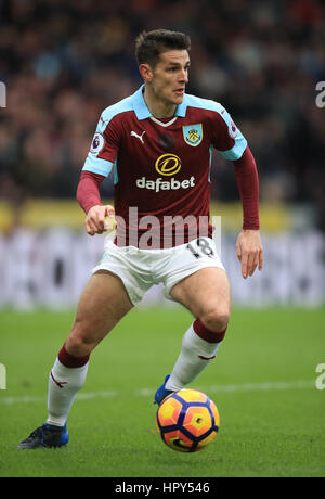 Burnley ist Ashley Westwood Stockfoto