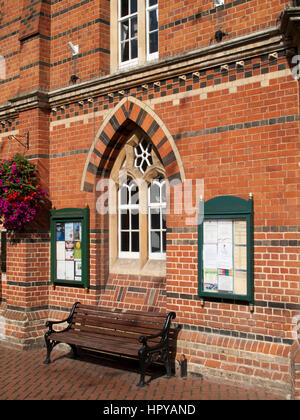 Wokingham Borough Council alte viktorianische Rathaus Hochbau, abgeschlossen im Jahre 1860 Stockfoto