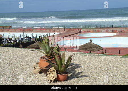 Boulevard de la Corniche, Casablanca, Marokko. Stockfoto