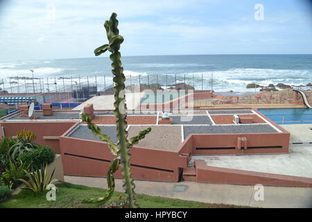 Boulevard de la Corniche, Casablanca, Marokko. Stockfoto