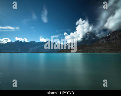 Lago, Cervino, Italia Stockfoto