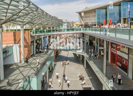 Liverpool ONE ist ein Einkaufs-, Wohn- und Freizeitzentrum in Liverpool, England Stockfoto