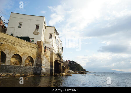 Neapel, Italien, Dorf Marechiaro - Posillipo Stockfoto