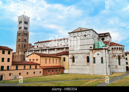 Lucca, Italien Duomo di San Martino Kirche im alten Teil der Stadt in Italien Stockfoto