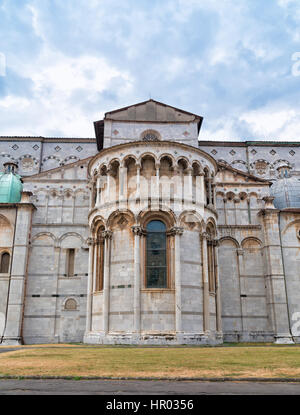 Lucca, Italien Duomo di San Martino Kirche im alten Teil der Stadt in Italien Stockfoto