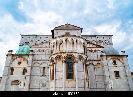 Lucca, Italien Duomo di San Martino Kirche im alten Teil der Stadt in Italien Stockfoto