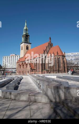 Marienkirche, Berlin Stockfoto