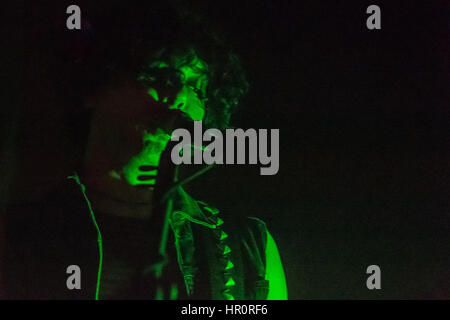 Bergamo, Italien. 24. Februar 2017. Der Zen Zirkusvorstellung im Drusus Music live Club. Bildnachweis: Brambilla Simone Fotografie/Alamy Live-Nachrichten Stockfoto