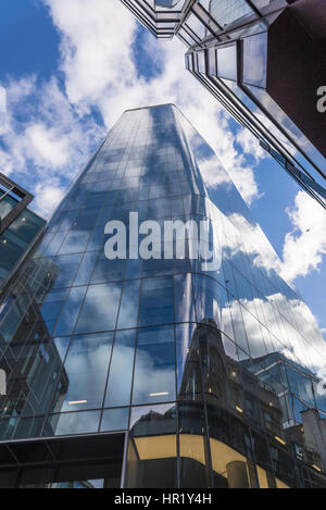 Angel Court Bürogebäude in der Square Mile, City of London, England, UK Stockfoto