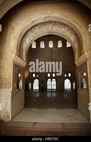 Die Burg von Al Hambra, Granada. Andalusien, Spanien Stockfoto