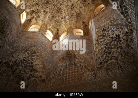 Die Burg von Al Hambra, Granada. Andalusien, Spanien Stockfoto