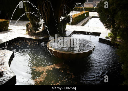 Die Burg von Al Hambra, Granada. Andalusien, Spanien Stockfoto