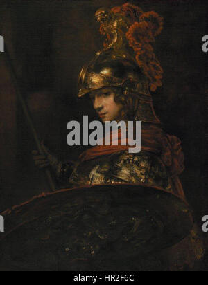 Pallas Athene von Rembrandt Museu Calouste Gulbenkian 1488 Stockfoto