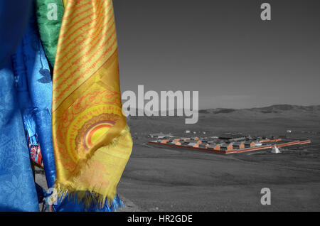 Das Amarbayansgalant-Kloster im Norden der Mongolei Stockfoto