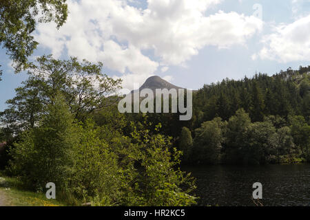 Glencoe Berge Landschaft, Seen und Ansichten Stockfoto