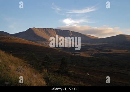 Cairngorm Mountain aus der Ferne Stockfoto