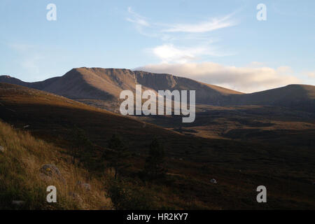 Cairngorm Mountain aus der Ferne Stockfoto