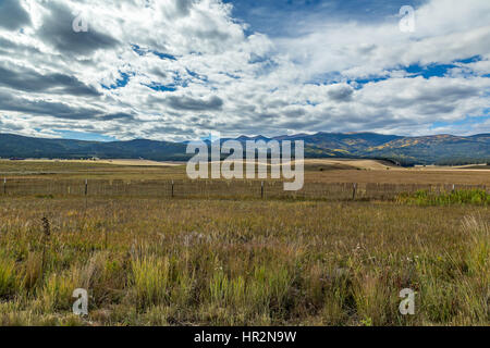Die verzauberte Kreis Scenic Byway ist ein 84 Meile New Mexico Scenic Byway und National Forest Scenic Byway um Wheeler Berg befindet sich im nördlichen N Stockfoto