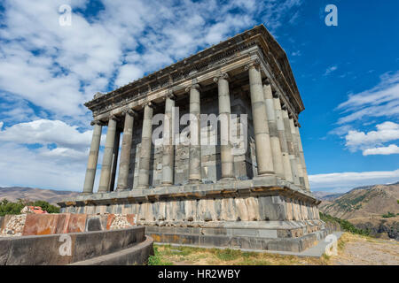 Klassischen hellenistischen Sonne Tempel von Garni, Kotayk Provinz, Armenien, Kaukasus, Naher Osten, Asien Stockfoto