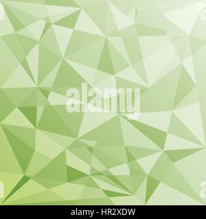 Schöne helle grüne abstrakte Mosaik polygonal Hintergrund Stock Vektor