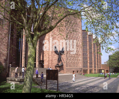 Neue Kathedrale von Coventry, Priory Street, Coventry, West Midlands, England, Vereinigtes Königreich Stockfoto