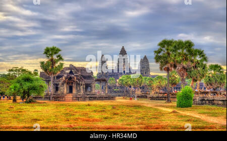 Angkor Wat Tempel in Siem reap, Kambodscha Stockfoto