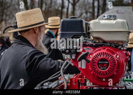 Strasburg, PA Fire Company, erste von Lancaster County jährliche Schlamm Verkauf Spendenaktionen für Ausrüstung. Stockfoto