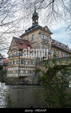 Altes Rathaus (Altes Rathaus) Bamberg, Upper Franconia, Bayern, Deutschland, Europa Stockfoto