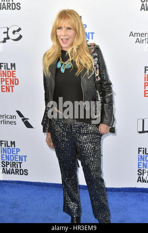 Santa Monica, Kalifornien. 25. Februar 2017. Rosanna Arquette besucht die 32. Film Independent Spirit Awards 2017 am Santa Monica Pier am 25. Februar 2017 in Santa Monica, Kalifornien. | Nutzung weltweit Credit: Dpa/Alamy Live-Nachrichten Stockfoto