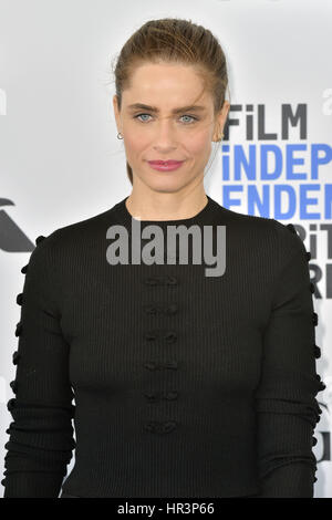 Santa Monica, Kalifornien. 25. Februar 2017. Amanda Peet besucht die 32. Film Independent Spirit Awards 2017 am Santa Monica Pier am 25. Februar 2017 in Santa Monica, Kalifornien. | Verwendung Weltweit Credit: Dpa/Alamy Live-Nachrichten Stockfoto