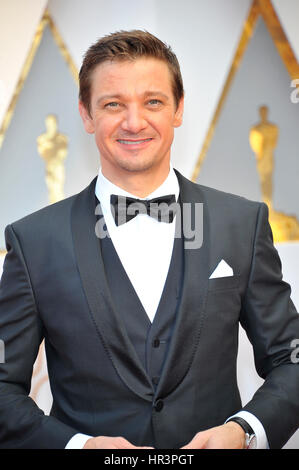 Los Angeles, Ca, USA. 26. Februar 2017. Jeremy Renner in der 89. Academy Awards im Dolby Theatre in Los Angeles, Kalifornien am 26. Februar 2017. Bildnachweis: Mpi99/Medien Punch/Alamy Live-Nachrichten Stockfoto