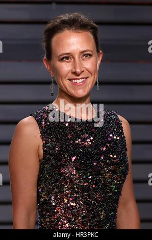 Beverly Hills, Kalifornien, USA. 26. Februar 2017. Anne Wojcicki besucht die Vanity Fair Oscar Party 2017 am 26. Februar 2017 in Beverly Hills, Kalifornien. Bildnachweis: Mpi99/Medien Punch/Alamy Live-Nachrichten Stockfoto