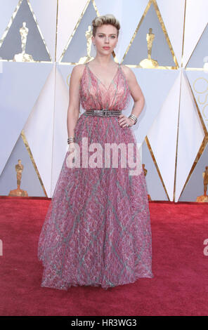 Hollywood, CA. 26. Februar 2017.  Scarlett Johansson. 89. annual Academy Awards, präsentiert von der Academy of Motion Picture Arts and Sciences statt im Hollywood & Highland Center. Bildnachweis: AdMedia Credit: AdMedia/ZUMA Draht/Alamy Live-Nachrichten Stockfoto