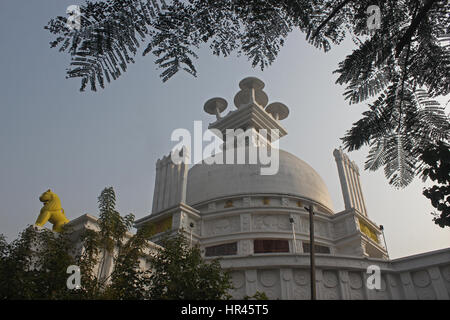 am Morgen lange Dhauligiri, buddhistische touristischer Ort, Bhubaneswar Odisha anzeigen Stockfoto