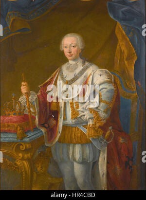 PORTRÄT VON KÖNIG VIKTOR AMADEUS III. VON SARDINIEN Stockfoto