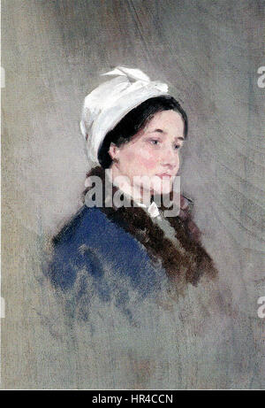 Nicolae Grigorescu - Maria Danciu (1) Stockfoto