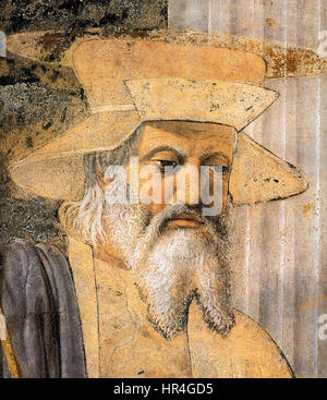 Piero, Sigismondo Pandolfo Malatesta vor St. Sigismund 03 Stockfoto