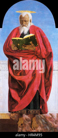 Piero - Polyptychon von St. Augustine - St.-Johannes-Evangelist - WGA17458 Stockfoto