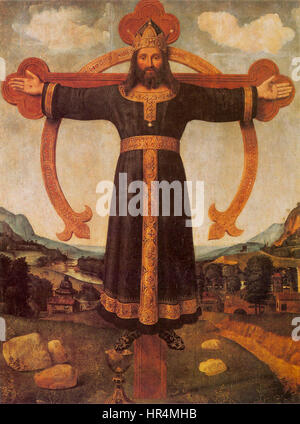 Piero di Cosimo - Kreuzigung Christi Stockfoto
