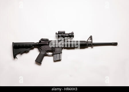 Smith und Wesson M&P 15 Sport II Stockfoto