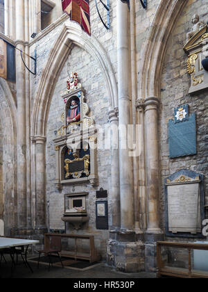 Innenansicht der Southwark Cathedral Stockfoto