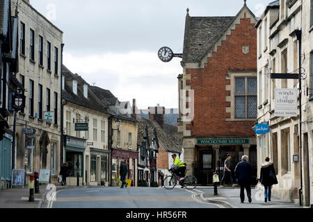 Das Stadtzentrum, Winchcombe, Gloucestershire, England, UK Stockfoto